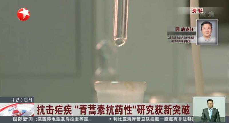 [视频]抗击疟疾"青蒿素抗药性"研究获新突破