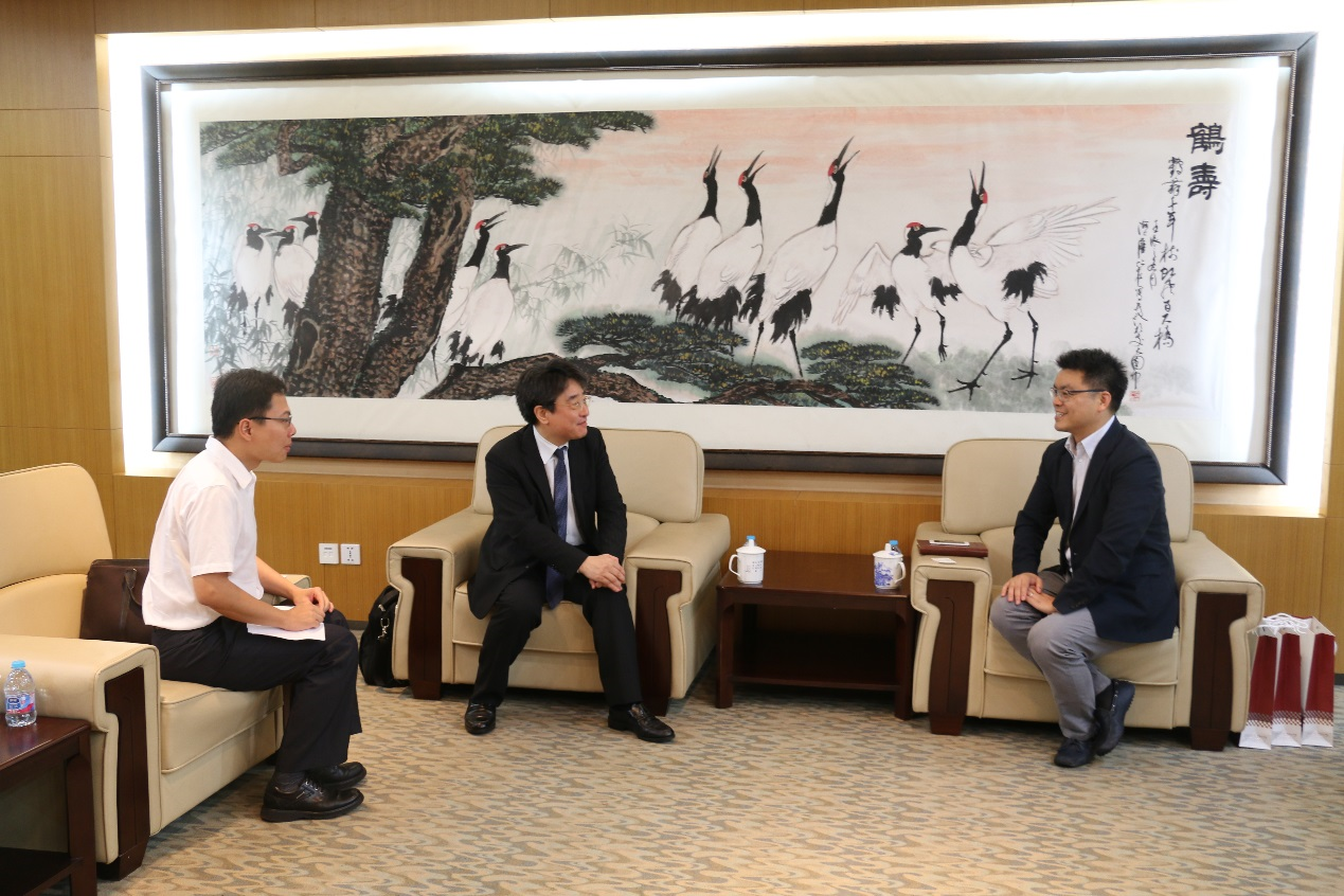 日本庆应义塾大学法学院前院长北居功教授访问凯原法学院1.png