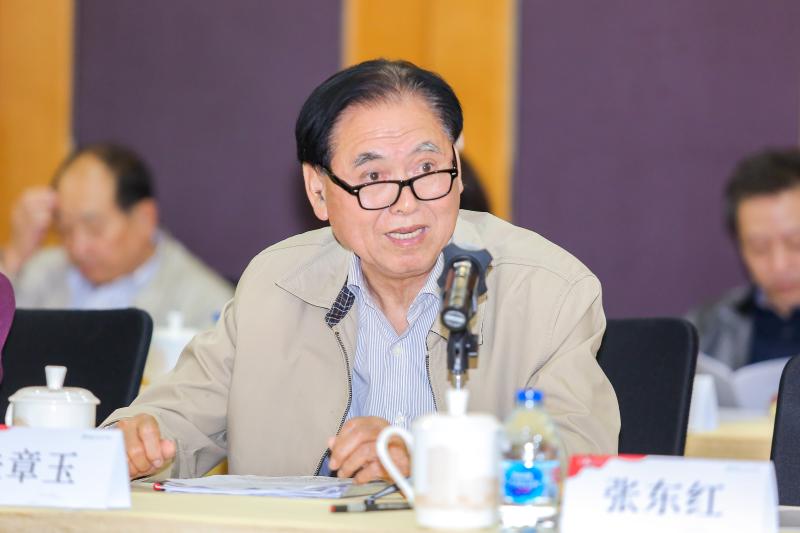 上海交通大学生命科学技术学院原常务副院长朱章玉教授发言.JPG