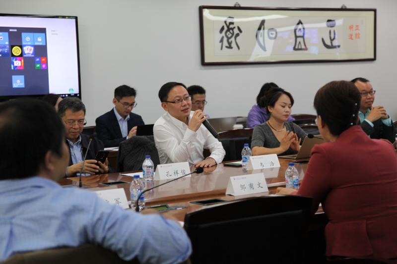 上海交通大学凯原法学院院长,讲席教授孔祥俊随后致辞,他认为本次会议