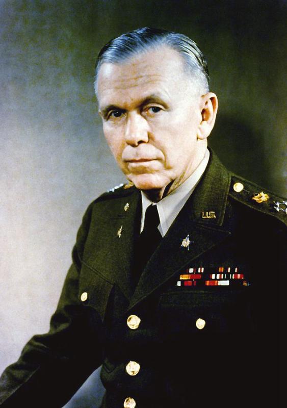 图1 乔治·卡特莱特·马歇尔（George Catlett Marshall，1880-1959），美国军事家、政治家、外交家，陆军五星上将.jpg