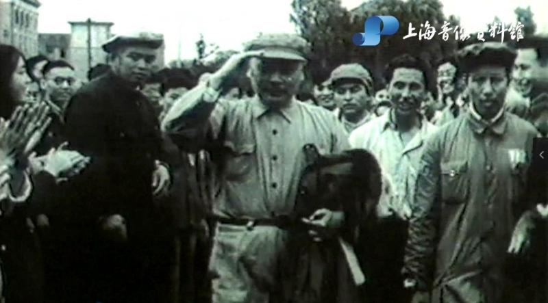 图2  1949年6月1日，上海市军管会主任、市长陈毅来到交通大学，出席“上海市各界青年纪念‘五卅’代表大会”并发表重要讲话.jpg