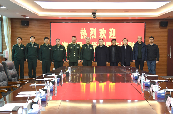 校领导带队走访慰问上海武警部队