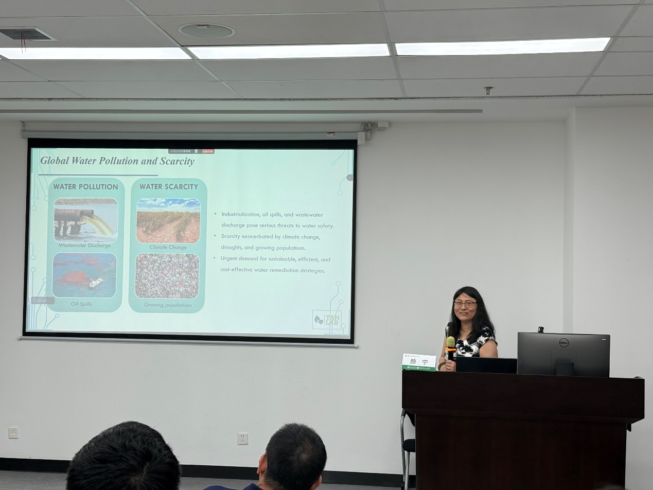 多伦多大学颜宁教授做客第206期环境讲坛介绍生物基可持续产品的环境应用