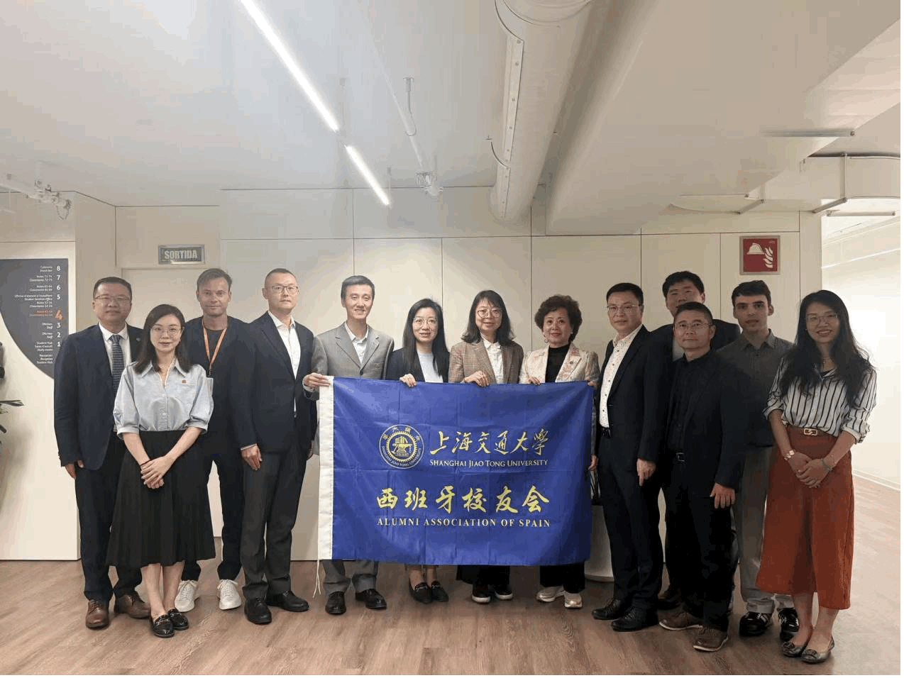 校领导率团出访西班牙、丹麦
