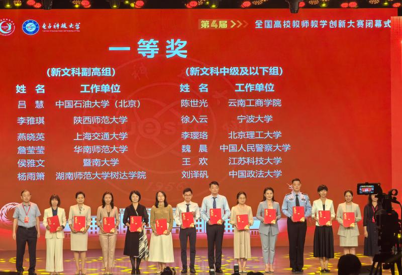 7.媒传教师获得第四届全国高校教师教学创新大赛一等奖（左4为获奖教师）.jpg
